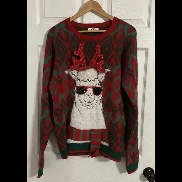 Plus Size Llama Christmas Sweaters Plus Size Llama Christmas
